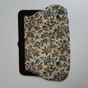 RARE Vintage clutch, size small, multi colored